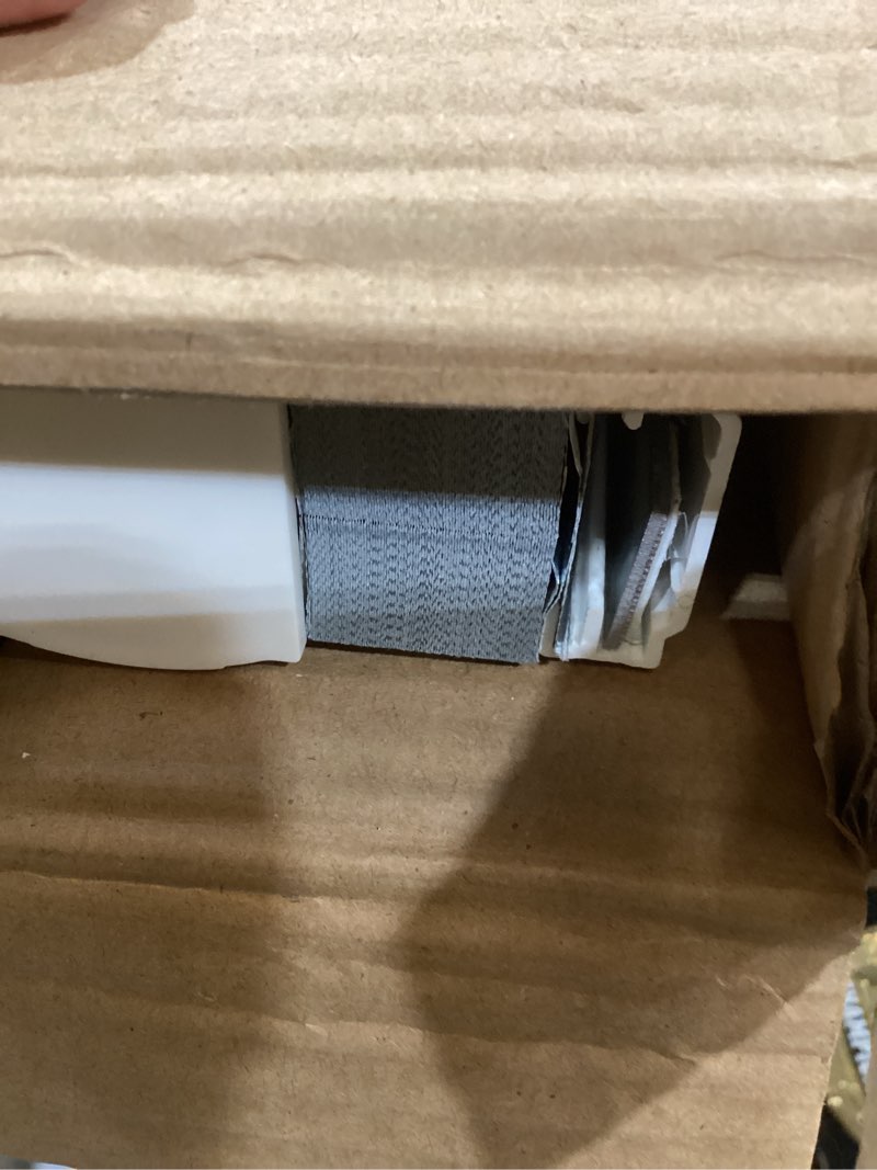 Condition photo showing Good Condition for changshade cellular shades black out for door window blinds cordless, honeycomb blackout room darkening light blocking 1.5'' single cell pleated for home, shade size 27" w x 72" h, grey, jzcel27gy72c