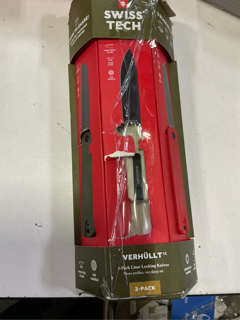 SWISS TECH 3 BLADE STYLES