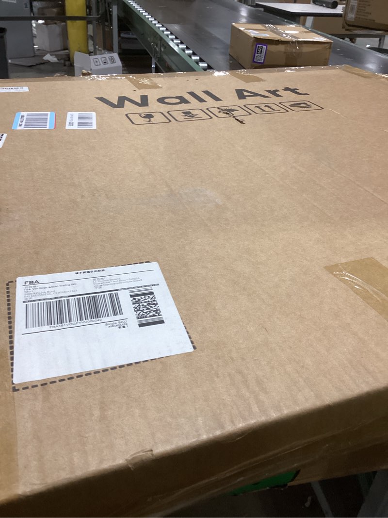 Condition photo showing New/Like New for Framed Sage Green Abstract Wall Art, Modern Canvas Prints Artwork for Walls, Square Minimalist All G