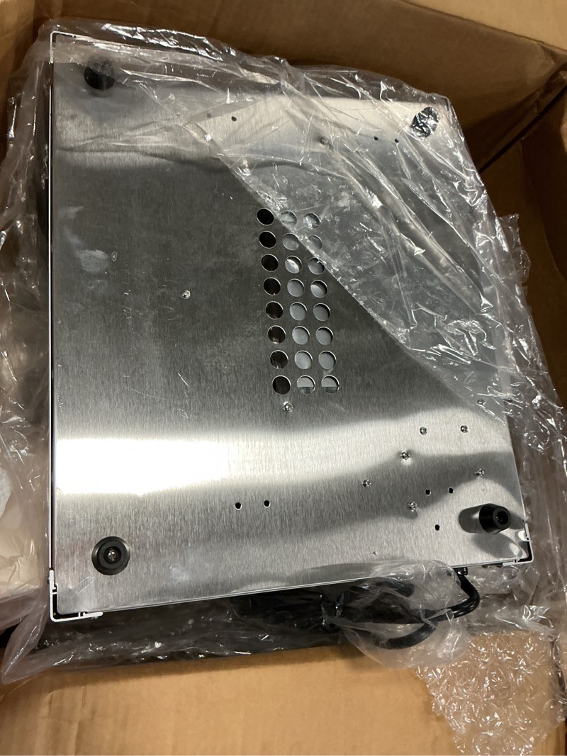 Condition photo showing As Is for Pop Heaven Popcorn Machine - 12oz Stainless-Steel Kettle, Reject Kernel Tray, Warming Light, and Accessories by Great Northern Popcorn (Blue)