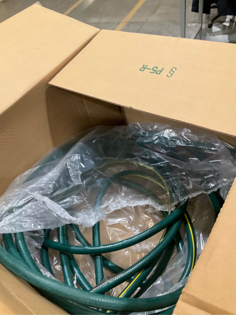 Condition photo showing Good Condition for Flexzilla Garden Hose with SwivelGrip, 5/8 in. x 100 ft., Lightweight All-Weather Water Hose, Durable and Flexible, Leak-Free Connections SwivelGrip 100ft Chartreuse