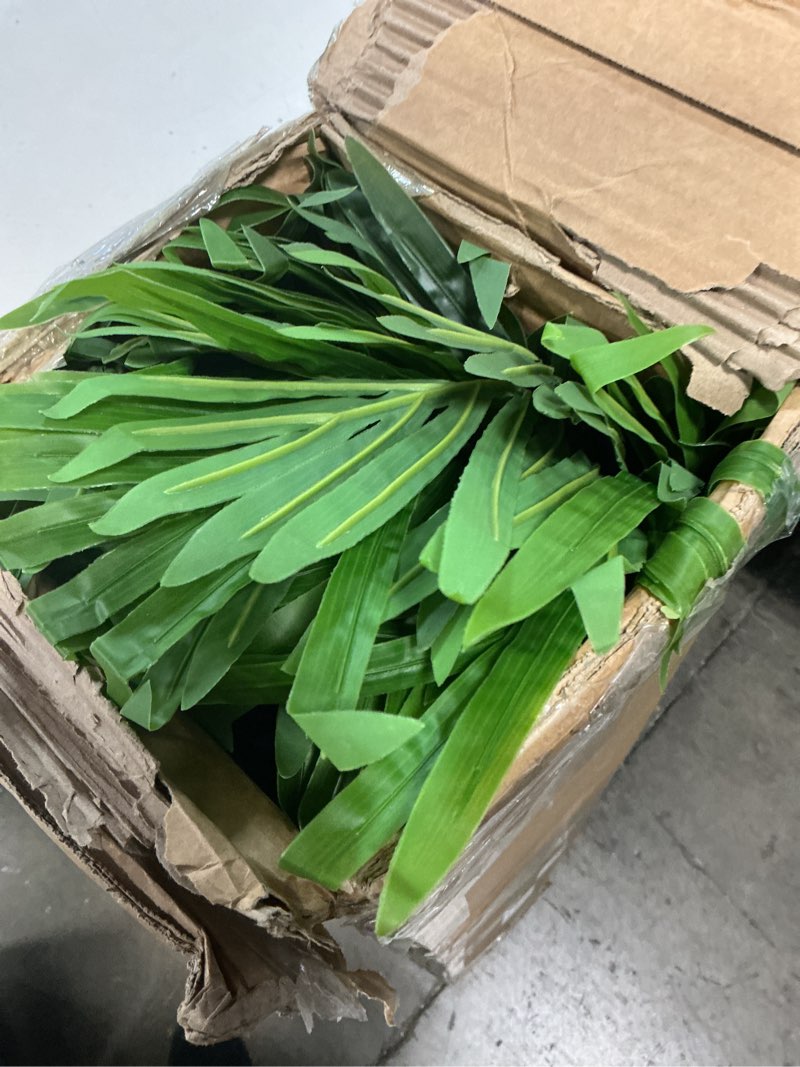 Condition photo showing Good Condition for 6ft tall triple golden cane palm artificial tree large tropical palm tree uv resistant fake plant in pot for indoor outdoor big house living room outside patio office home decor 1pack 1 6ft