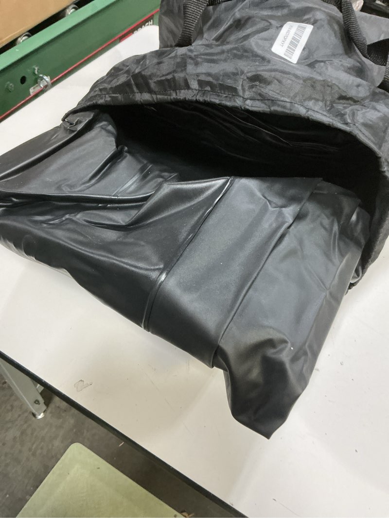 Condition photo showing As Is for Amazon Basics Inflatable air Mattress, Queen 22in Height Blow up Mattress with Built in Pump