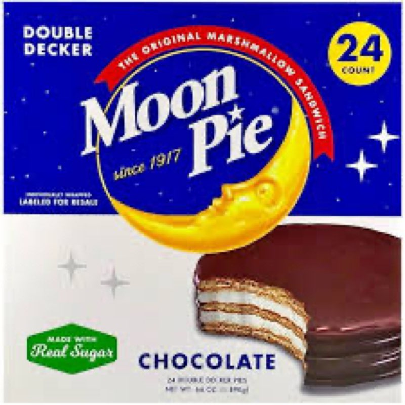 (BEST BY 11/01/25) MoonPie Chocolate Double Decker Pie, 2.75 oz., 24 ct.