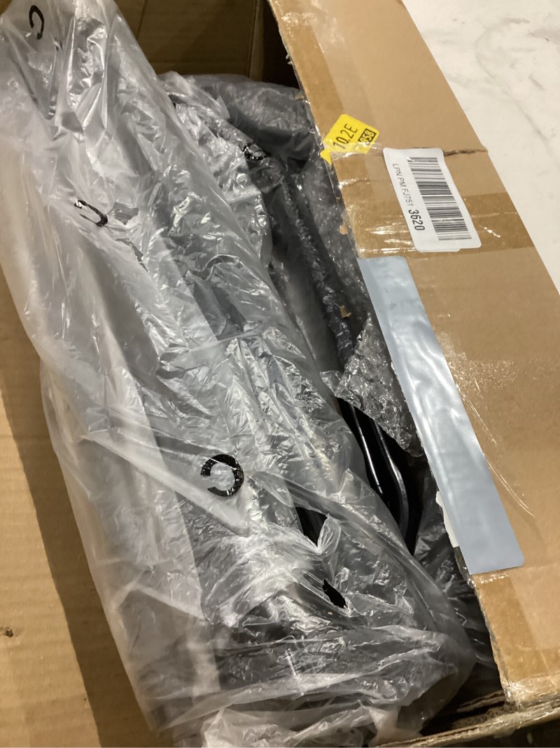 Condition photo showing Good Condition for Mind Reader Freestanding Coat Rack, Multi-Tier Organizer for Office and Entryway, Metal, Black