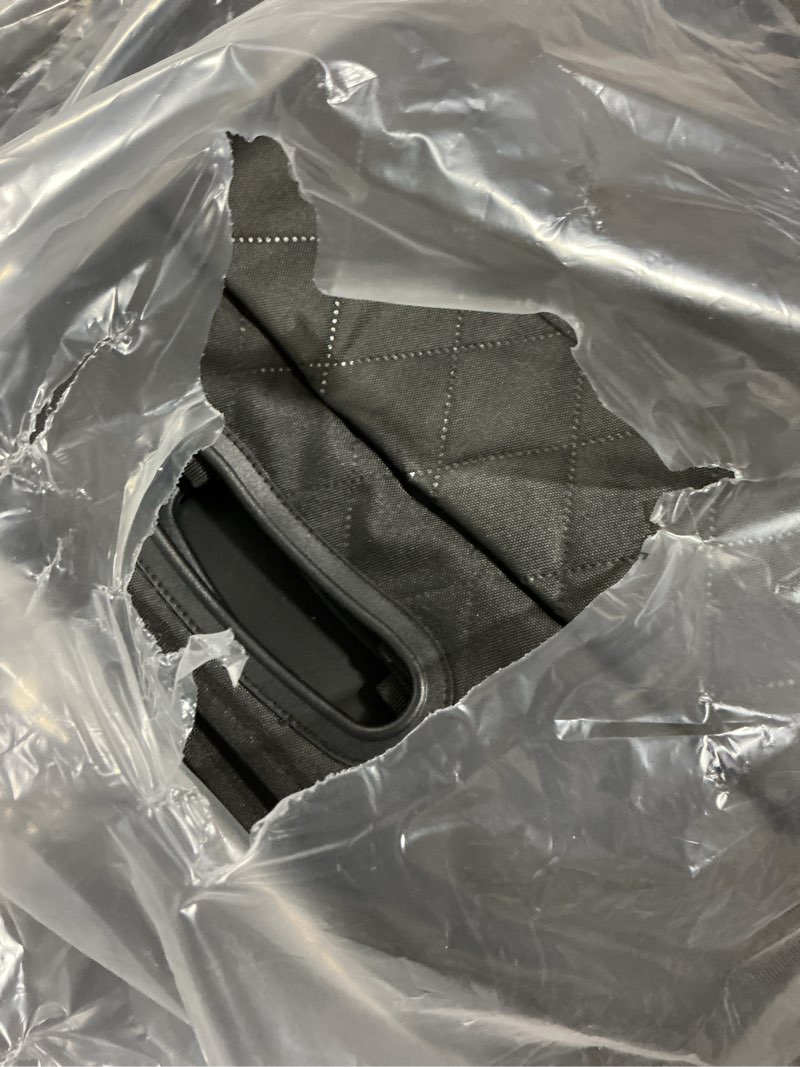 Condition photo showing Good Condition for Deosk Car Trunk Organizer and Storage with 6 Big Pockets, Waterproof Polyester Trunk Organizer for SUV, Minivan, Truck (Large, Black) Black Large