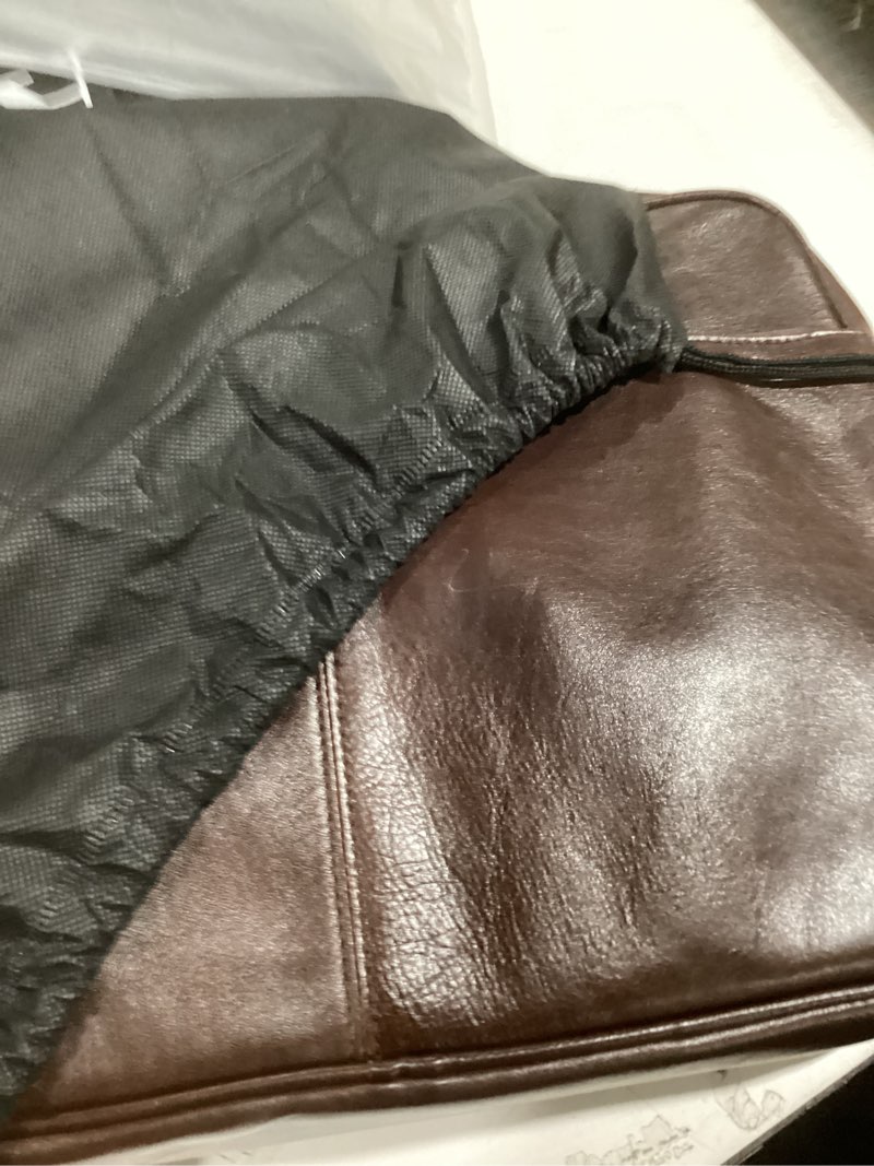 Condition photo showing Good Condition for Augus Leather Laptop Briefcase for Men,Waterproof Travel Messenger Duffle Bags 15.6 Inch Laptop Bag Coffee-1