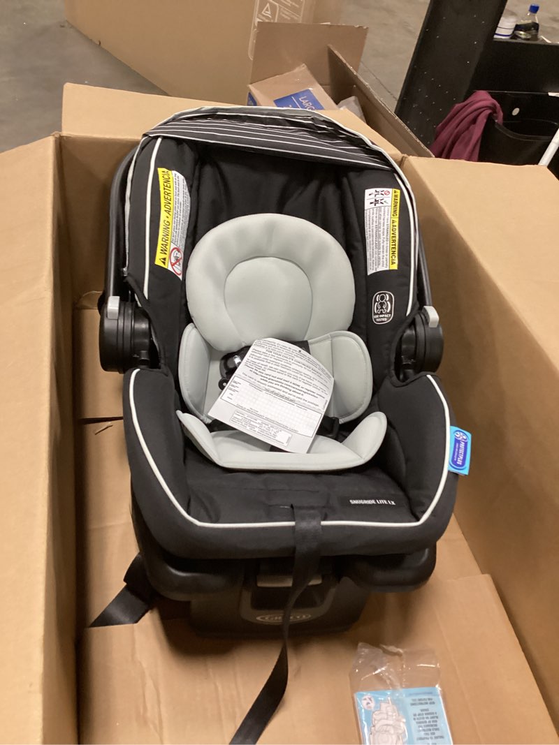 Condition photo showing Good Condition for Graco SnugRide Lite LX Infant Car Seat, Lightweight Rear-Facing Seat for Babies 4–30 lb, 4-Position Adjustable Base, LATCH Installation & ProtectPlus Engineered, Studio