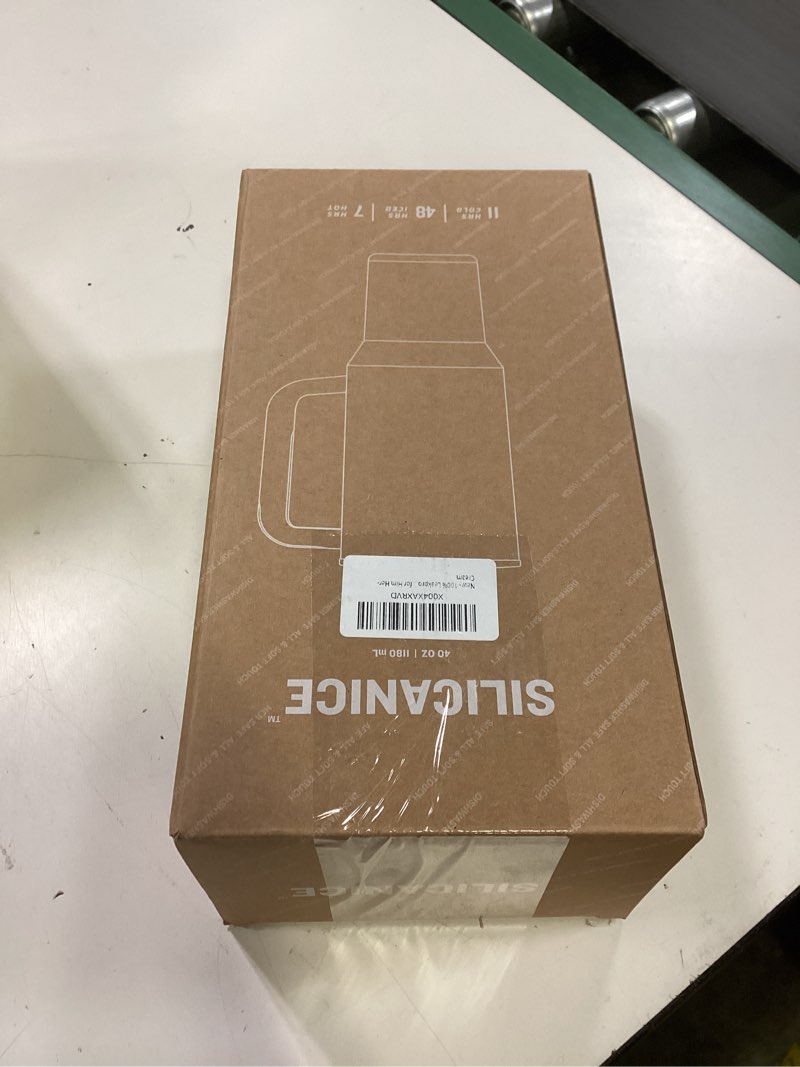 Condition photo showing New/Like New for for travel & gym – never drink from a moldy lid again: 40oz hygienic tumbler, 100% leakproof lid & removable foldable spout. reinforced base, fits cup holders - cream cream 40 ounces