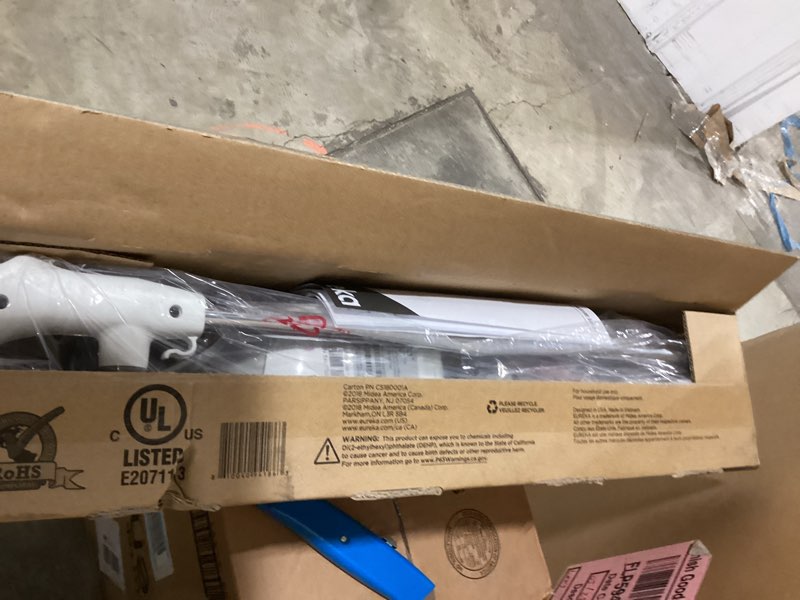 Condition photo showing New/Like New for EUREKA Stick Vacuum Cleaner Powerful Suction 3-in-1 Small Handheld Vac with Filter for Hard Floor Lightweight Upright Home Pet Hair  New  White with Aqua Blue