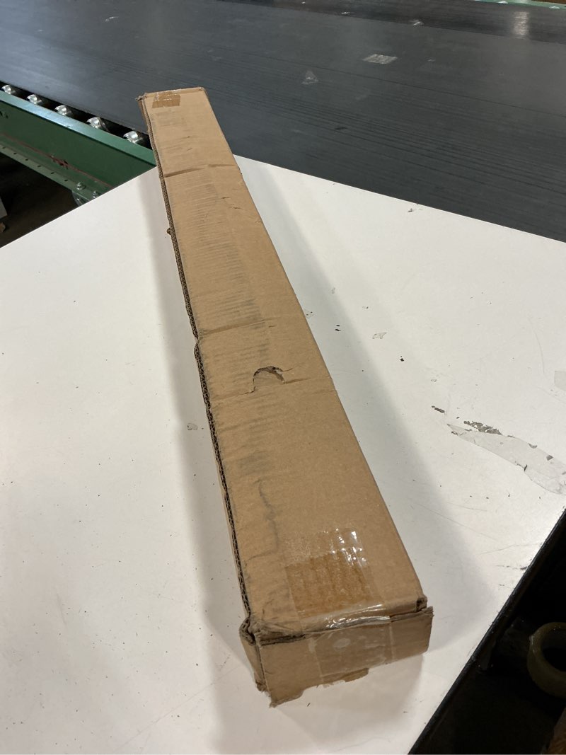 Condition photo showing Good Condition for LazBlinds No-Drill Cordless Zebra Blinds - Dual Layer Light Filtering & Room Darkening, Free-Stop Lift, Easy Install, Day & Night Privacy with Valance for Window 35.5" W x 72" H, White 35.5"W x 72"H White