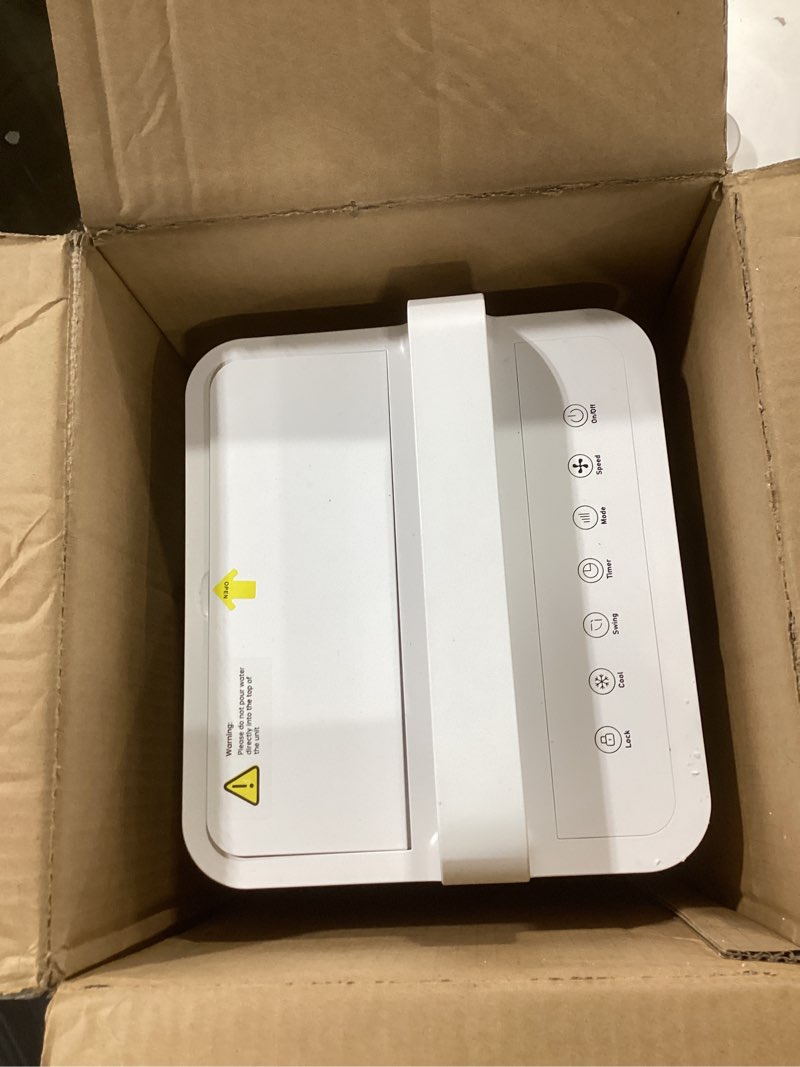 Condition photo showing Good Condition for Portable Windowless Air Conditioners, 3-IN-1 Swamp Cooler, Evaporative Air Cooler, 6 Speeds & 3 Modes, 3-Gal Water Tank for Cooling, 20 FT/S Remote Control, Portable Air Cooler for Indoors