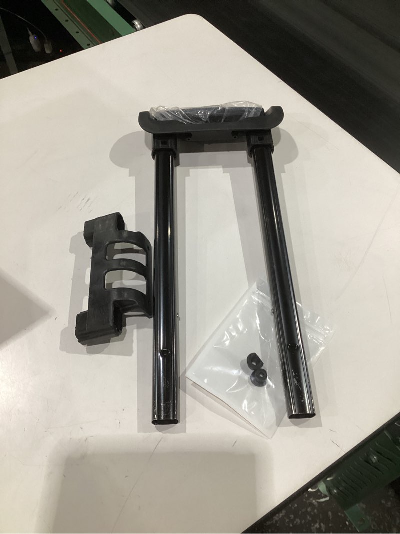 Condition photo showing As Is for durable iron telescopic handle for travel luggage - portable replacement parts for suitcase, trolley, and luggage carts, 17.71 * 7.87 * 1.57inch, silver