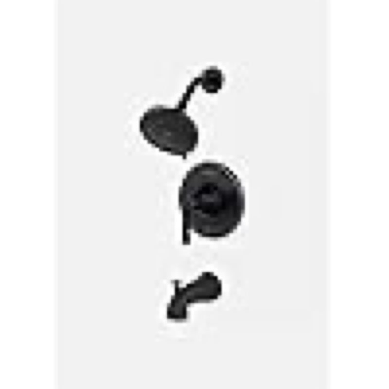 pfister ladera single-handle 3-spray tub and shower faucet in tuscan bronze