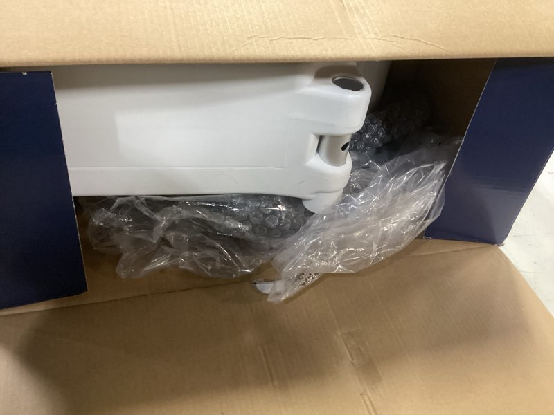 Condition photo showing As Is for Bath SafetyRaised Toilet Seat Product Description: Elev.Toilet Seat w/ RemArms,RTL,1 EA