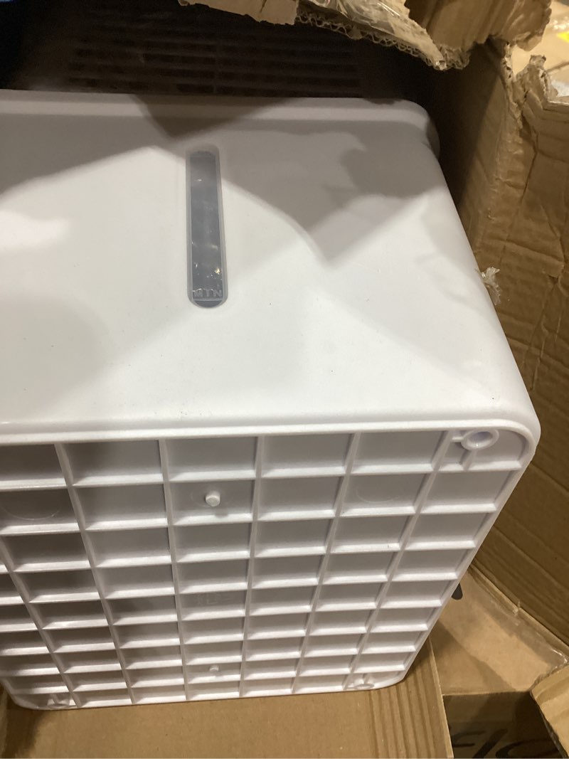 Condition photo showing Good Condition for portable air conditioners, 4-in-1 evaporative air cooler,swamp cooler w/ 3.5 gal detachable tank [2026 upgraded],120° oscillation,quiet,timer,fast cooling room air conditioner for home office garage pure white(cream)