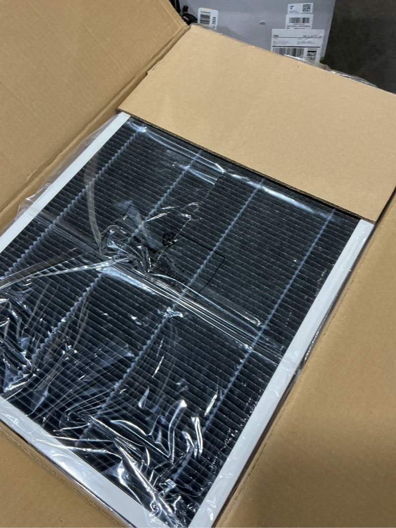 Condition photo showing As Is for ?2 pack?x6672 16x25x5 merv 16 filter compatible with lennox x6672 and lennox hcc16-28 healthy climate carbon clean merv 16 home furnace filter for hvac system, part number hcf16-16, hcf16-10 x6672(16x25x5)