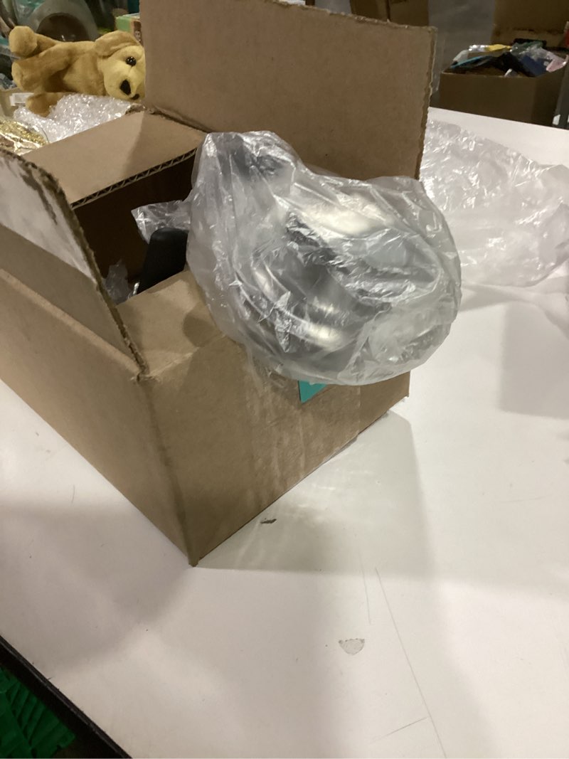 Condition photo showing New/Like New for Mason Jar Pour Spout Lid Stainless Steel with Handle, Wide Mouth Pour Spout Flip Cap Lids for Mason Jars, Anticracking Leak Proof Seal Cover Airtight for Drinking Salad Dressing & Food Storing(4PCS) Wide Mouth Stainless Steel Lid with Handle 2 PCS