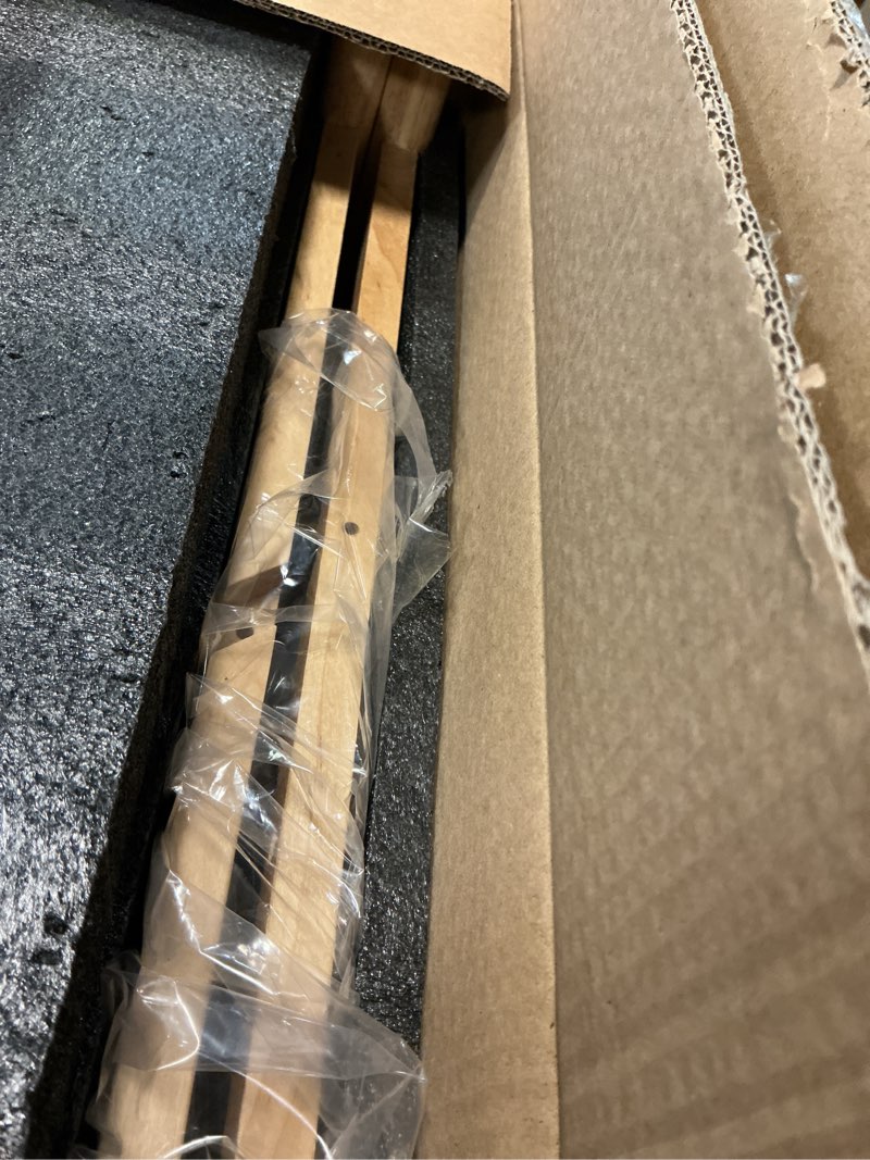 Condition photo showing Good Condition for 3.2 Cup Ceramic Raised Slow Feeder Dog Bowl Set, Elevated 8.2inch Bowl and 9.5inch Puzzle Slow Food Dish with Wooden Stand for Large Dog, Anti-Gulping (2 x Beige+ Stand) 9.5inch 2 xBeige+ Stand- A