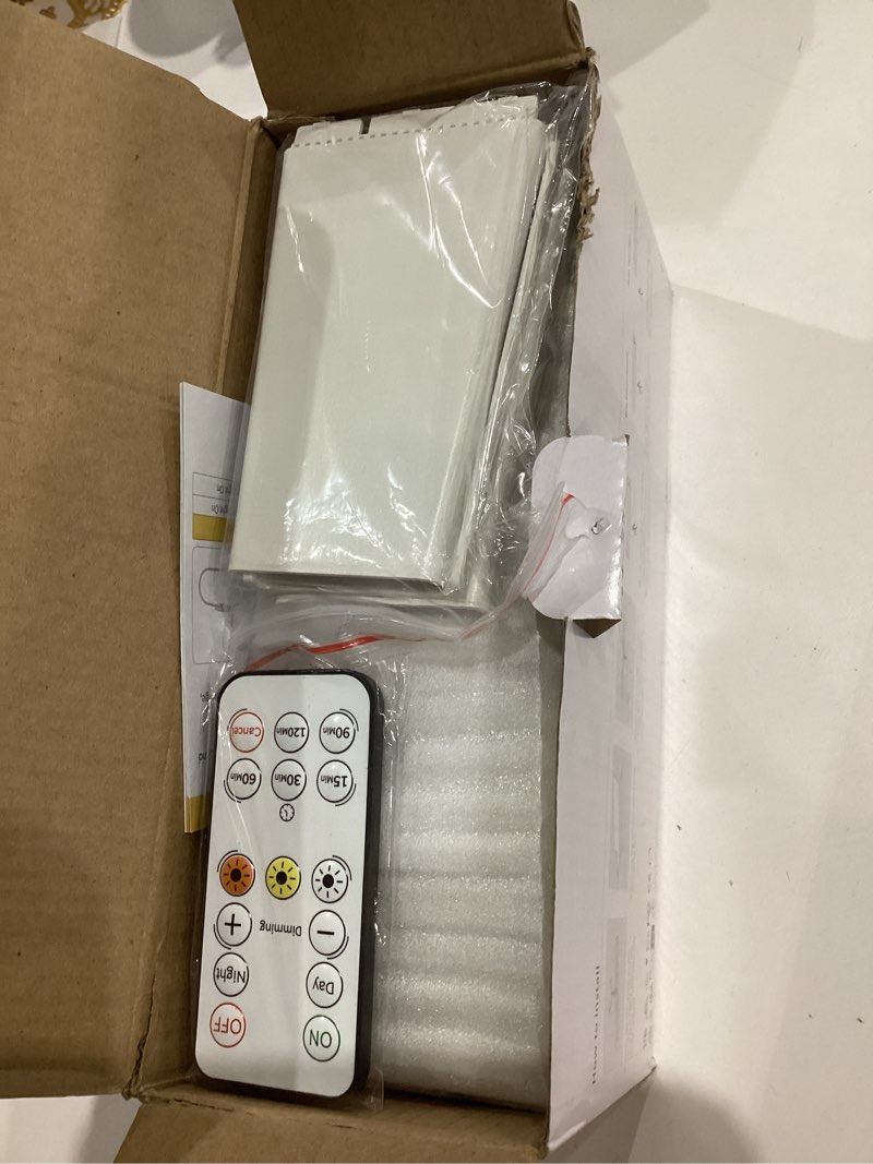 Condition photo showing Good Condition for EZVALO 6-Pack Under Cabinet Lighting with Charging Station, 2000mAh Rechargeable Wireless Motion Sensor Lights, 3 Color Temps, Dimmable, Timer, Magnetic, with Remote Control for Kitchen, Closet, Stair 6Pack with Station