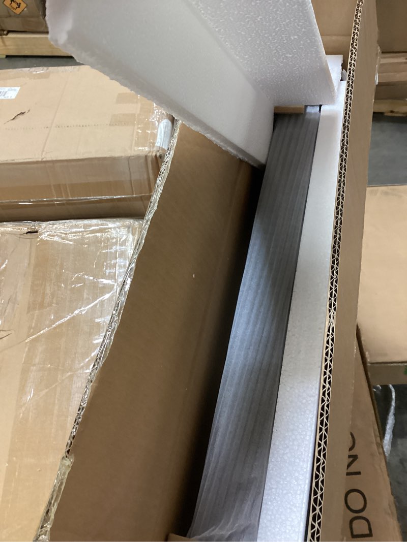 Roundhill Furniture Athens Contemporary Replicated Wood Shelf End Table in Black Finish