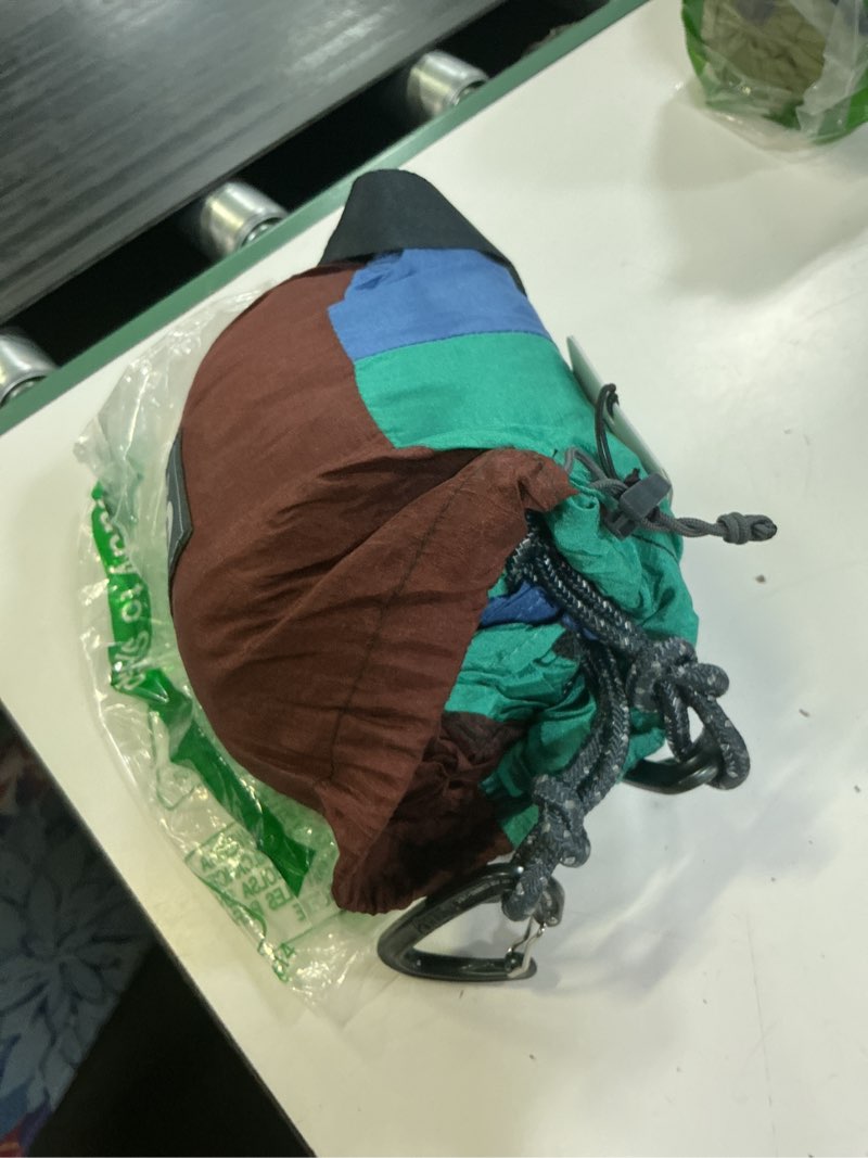 Condition photo showing As Is for eno doublenest hammock - lightweight, portable, 1 to 2 person hammock - for camping, hiking, backpacking, travel, a festival, or the beach