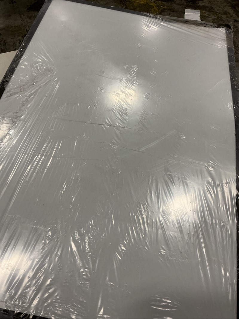 Condition photo showing Good Condition for viz-pro magnetic dry erase white board, 36 x 24 inches, black aluminium frame