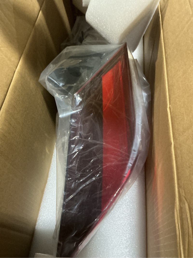 Condition photo showing Good Condition for (Similar to) Tail Light Assembly Compatible With 2016-2021 Honda Civic Sedan- Bulb Included (Left Driver Side), Replace 33550-TBA-A01 HO2804110 Driver Side (Left) for 16-21 Civic