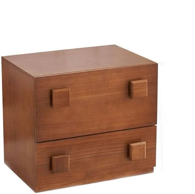 Nightstand with Drawers Antique Storage Cabinet Bedside Table Bedroom Storage Cabinet Home Living Room Sofa Side Table Balcony Corner Table