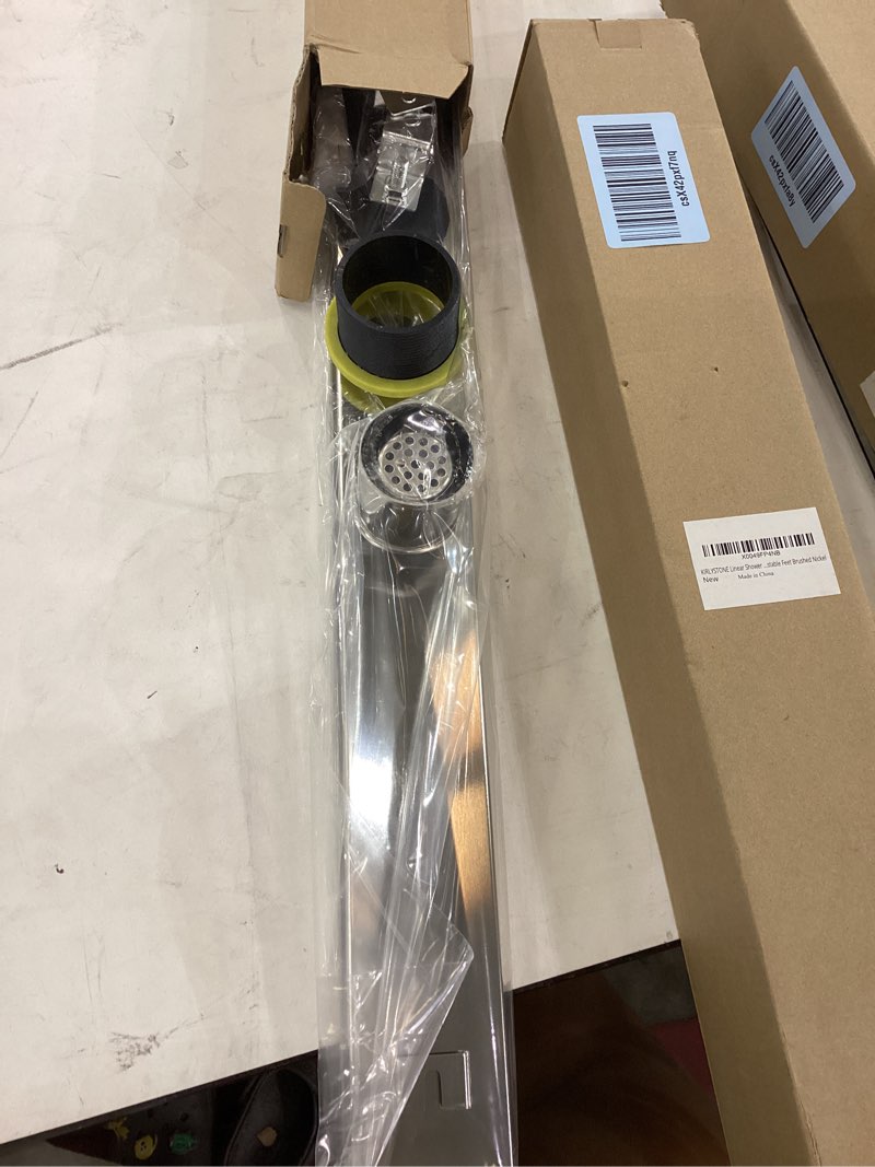 Kirlystone linear shower head
