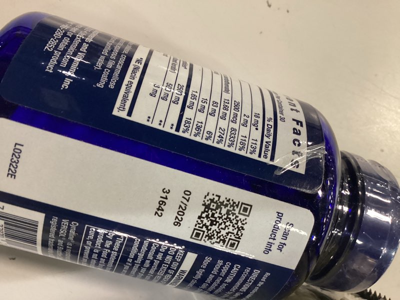 Condition photo showing New/Like New for Life Extension Hair, Skin, & Nails- Collagen Plus, 120 Count ( 07/2026 )