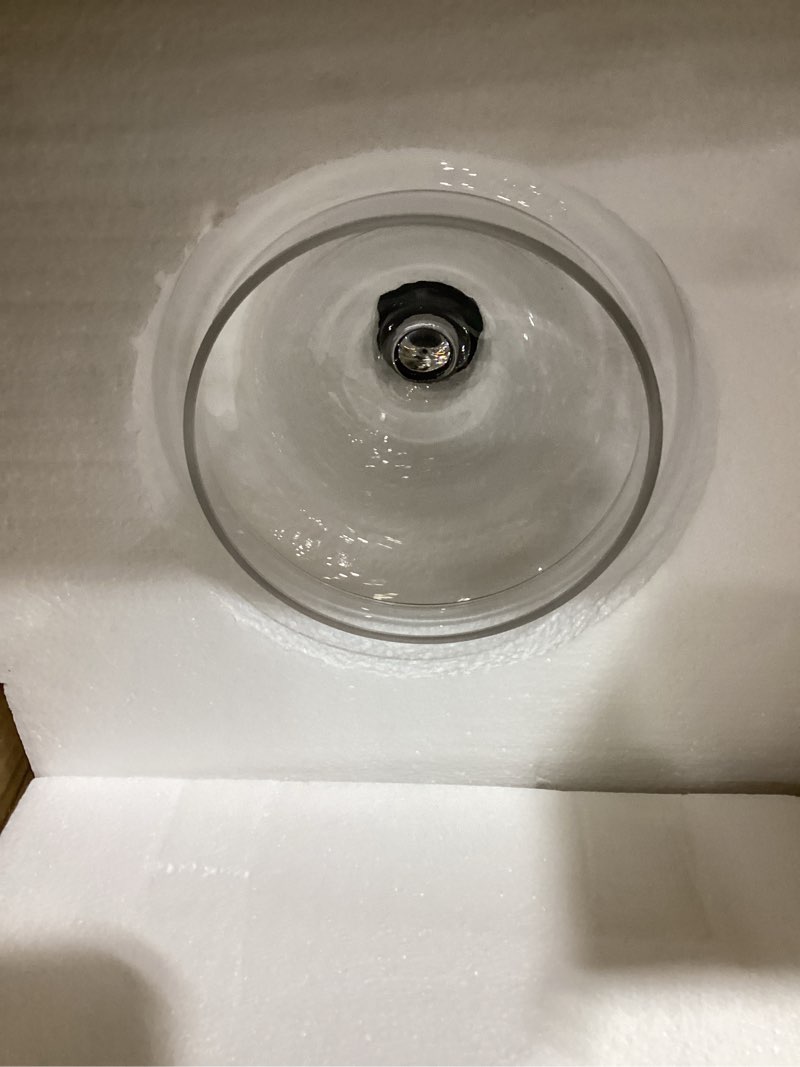 Condition photo showing New/Like New for american atelier madera beverage dispenser cold drink dispenser w/ 3-gallon capacity glass jug, leak-proof acrylic spigot in gorgeous gift box great for parties, weddings & more