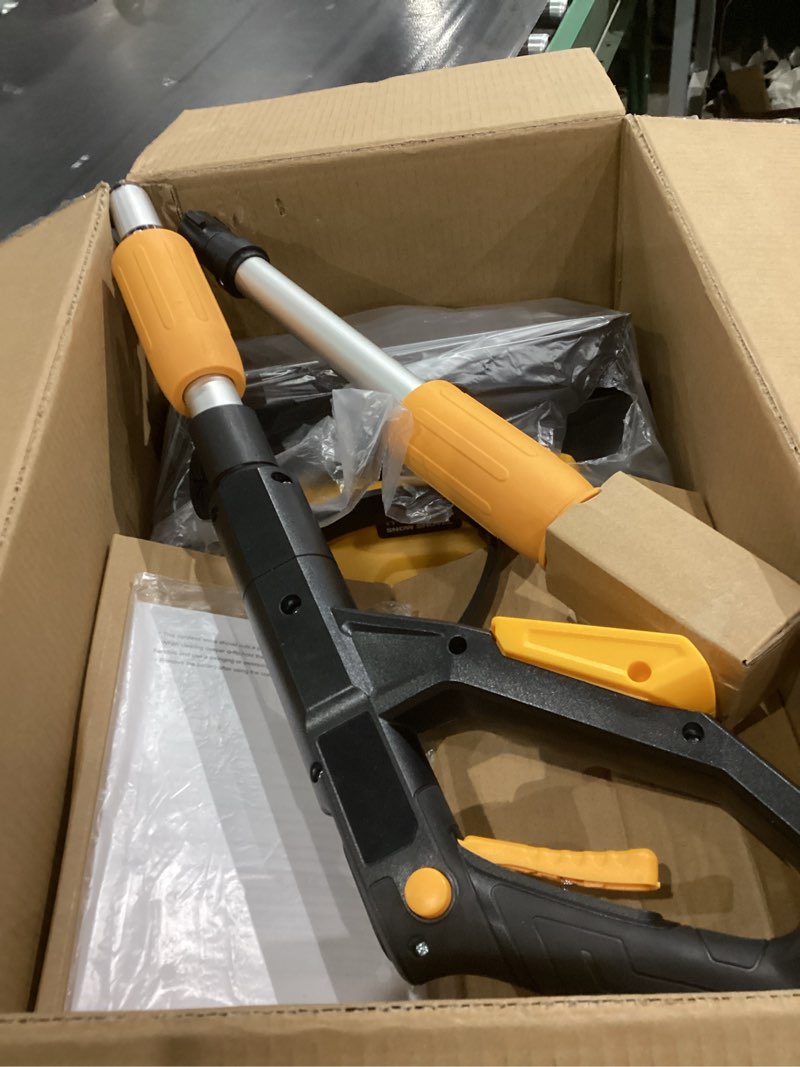 Condition photo showing Good Condition for Cordless Snow Shovel Compatible with DeWalt 20V MAX Battery (Tool Only), 11" Lightweight Electric Snow Blower with 20FT Max Throw & Adjustable Handle, Snow Thrower for Driveway, Deck, Patio & Steps