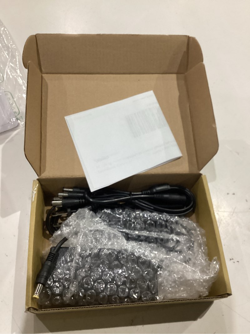 Condition photo showing Good Condition for dc 12v 5a power supply adapter with 8 splitter power cable for security camera cctv dvr surveillance system led power transformers-fits analog/ahd dvr/camera