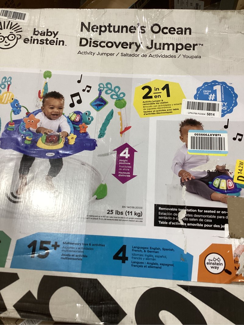 Condition photo showing As Is for Babe einstein jumper