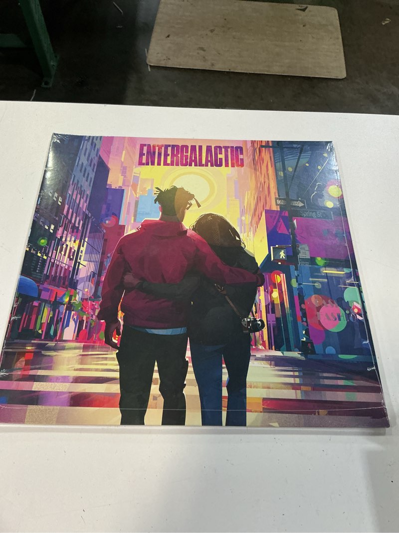 Condition photo showing New/Like New for kid cudi entergalactic record