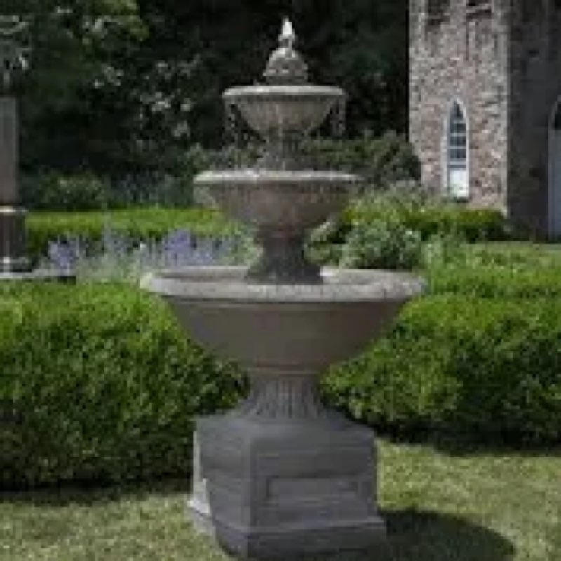 Fonthill concrete garden terrace fountain