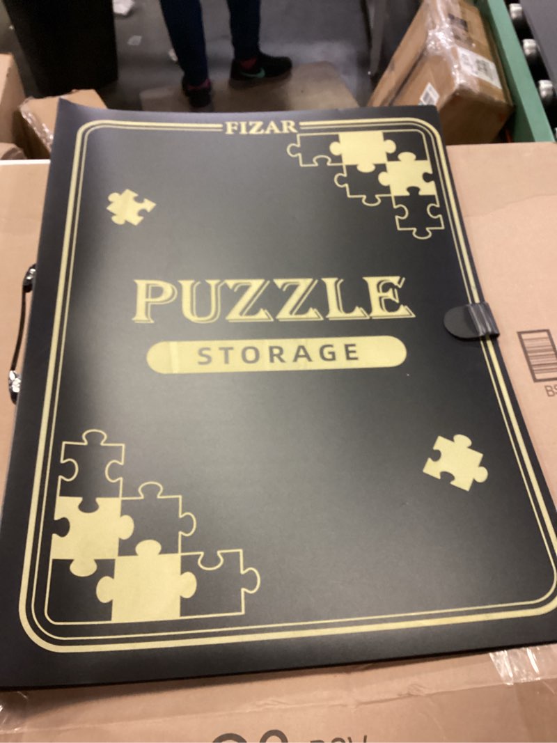 Condition photo showing Good Condition for Puzzle Storage 1000 Pieces Large-Capacity Storage Puzzle, 20 Transparent Pockets, Portable, Dustproof and Stain-Proof, Suitable for Puzzle Lovers to Collect Puzzle Storage Gifts