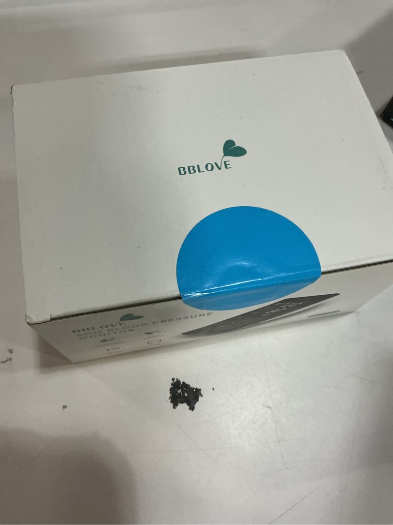 Condition photo showing New/Like New for Automatic Upper Arm Blood Pressure Monitor, Large Display Dual User 2x90 Memory, Digital BP Machine with (8.5"-16.5") Adjustable Cuff, Fast & Accurate BP Monitor (Black/White-AES392)