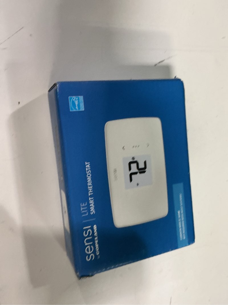 Condition photo showing New/Like New for emerson lite smart thermostat - white