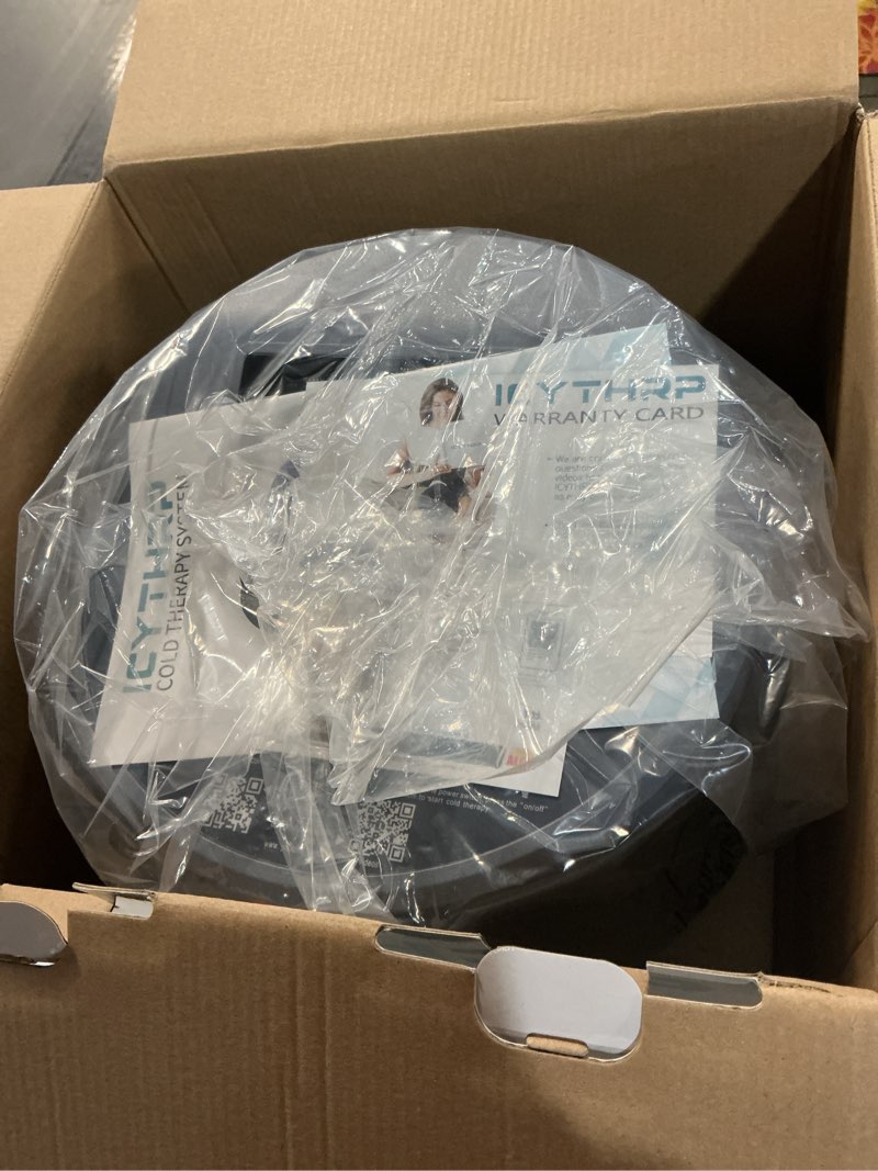 Condition photo showing Good Condition for Cold Therapy Machine with Programmable Timer, Ice-Machine-for-Knee-After-Surgery, Knee Replacement Recovery Equipment, Cryotherapy Pain Relief w/Compression Pad for Shoulder, Ankle (Dark Grey)