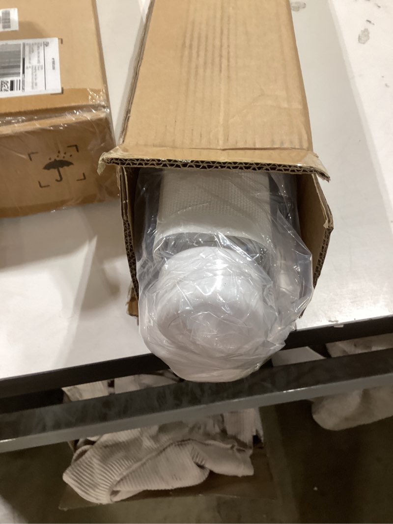 Condition photo showing Good Condition for miumoon 150 inch retractable baby gates 34 inch tall, retractable gate with reinforced strip design to prevent crawling through, 12 ft extra wide retractable dog gate for indoor/outdoor white 34" tall x 150" wide