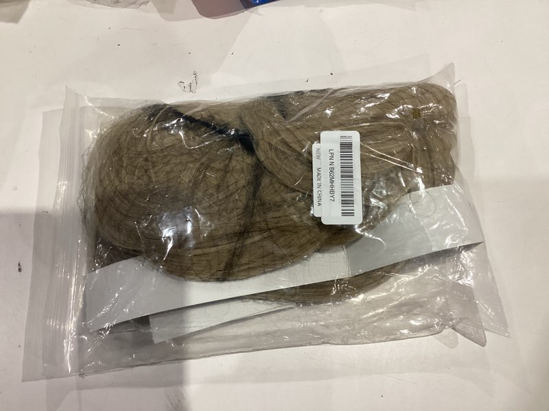 Edivd Girls Mixed Blonde Wig Long Ash Blonde Wig with Air Bangs for Kids Children Straight Wigs Heat