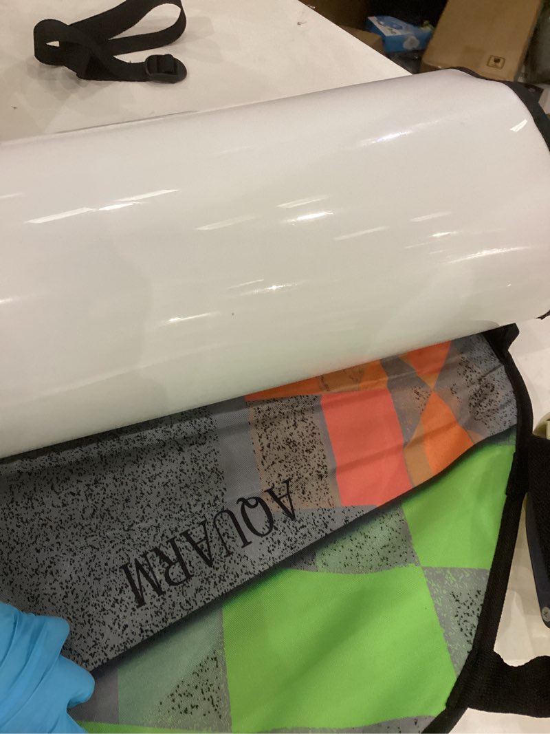 Condition photo showing Good Condition for Foldable Snow Sled, Fits 2 Children or 1 Adult, Lightweight and Portable, Strong and Durable, Sturdy Fabric Stitching, Handles with Steering, Kid's Winter Fun 45"×18"