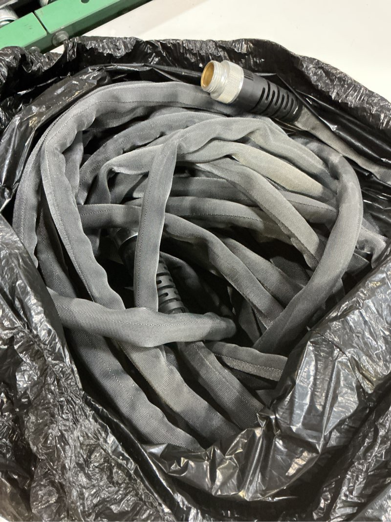 Condition photo showing As Is for apex 4001-100 5/8" x 100' zero-g lightweight ultra flexible durable kink- free garden hose10