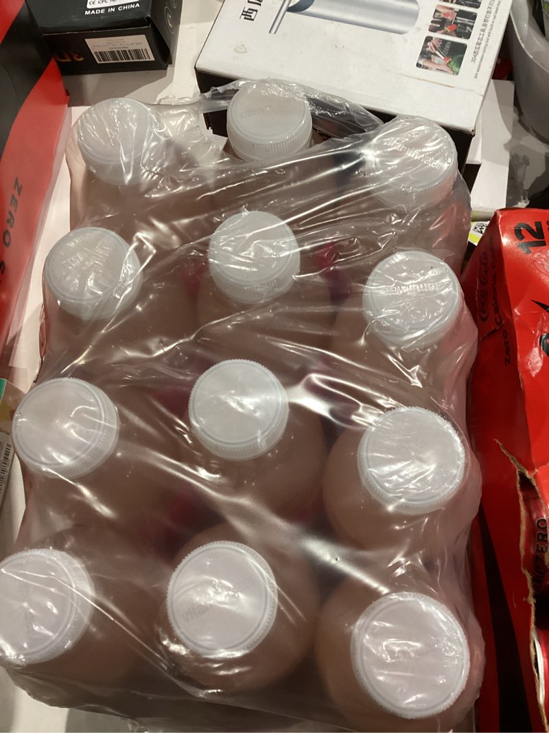 Condition photo showing New/Like New for vitaminwater Shine Strawberry Lemonade Zero Sugar, Flavored Water Beverage, 20 fl oz Bottles, 12 Pack Zero Sugar Shine Strawberry Lemonade 20 Fl Oz (Pack of 12)
