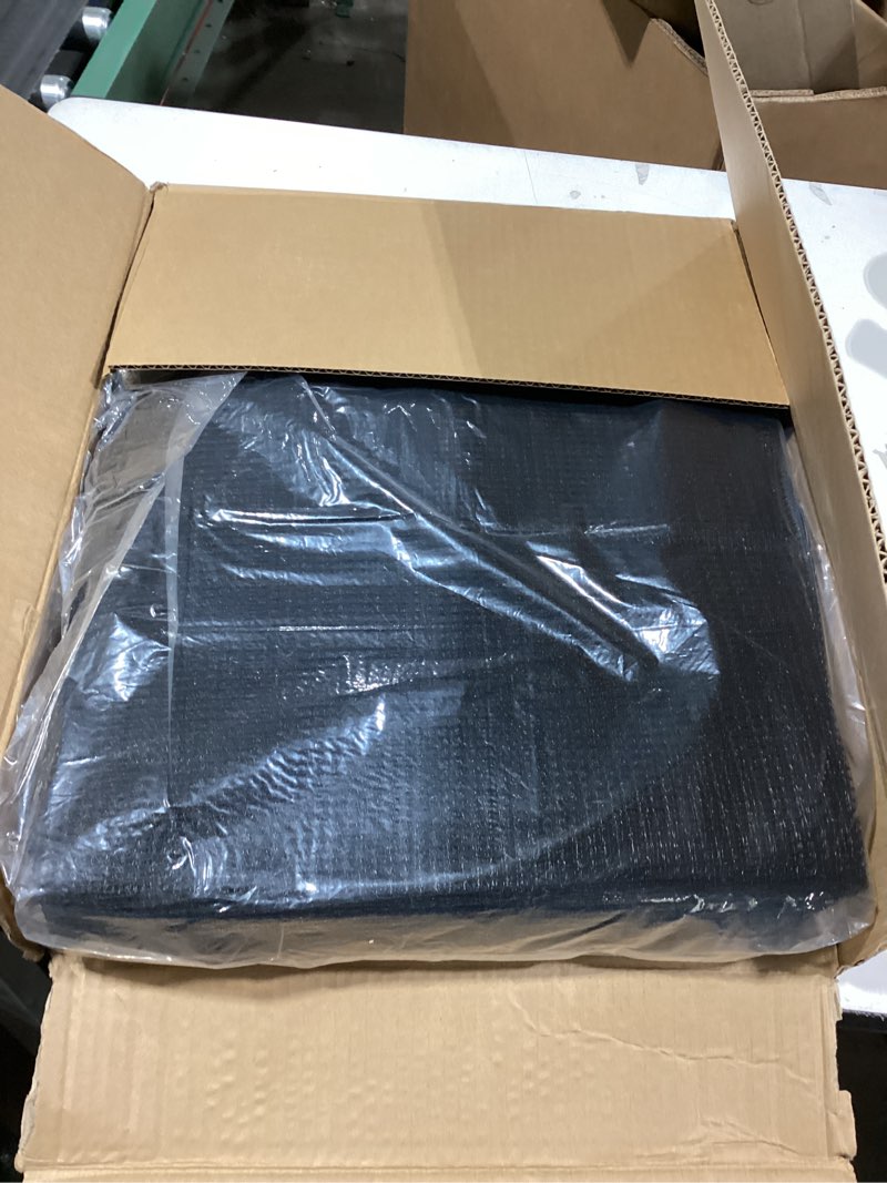 Condition photo showing Good Condition for Blue Wave 16 ft x 25 ft Oval Leaf Net Pool Cover for Above-Ground Pools Lightweight & Durable Mesh Net to Capture Leaves & Debris with 3 ft Overlap, Reinforced Grommets, Cable & Winch – Black Finish 25' x 16' (Oval)