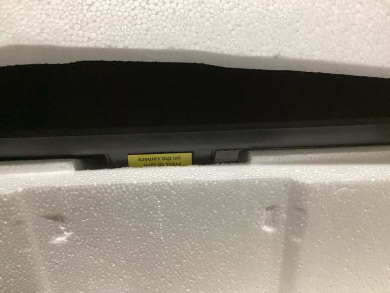 Condition photo showing As Is for skitphrati 23.8" 1080p ips 120hz monitor for business & gaming - built-in adjustable 3mp webcam, mic array, dual speakers, frameless, eye care, hdmi/dp/vga/usb