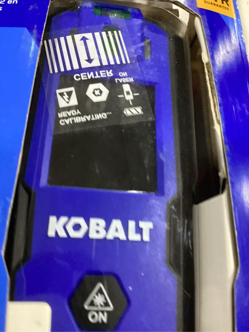 Condition photo showing Good Condition for kobalt 30-ft red line generator laser level kit