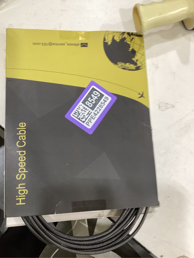Condition photo showing New/Like New for usb c to hdmi 15 feet cable 4k, anti-interference gold-plated plugs, aluminum type-c to hdmi cord, thunderbolt 3 & 4 compatible for macbook, imac, ipad pro, galaxy, surface, dell, hp 15 feet 1